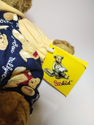 Sunkid Bear Soft Plush RARE VINTAGE BNWT - Picture 4 of 5