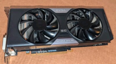 EVGA GeForce GTX 750 SC 2GB GDDR5 Video Graphics Card GPU 02G-P4-2758-KR