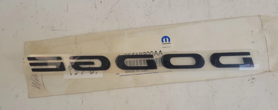 Dodge Stratus 1998-2002 sedán 1999-2008 caravanas emblema insignia placa de identificación nuevo Foto 3 de 3