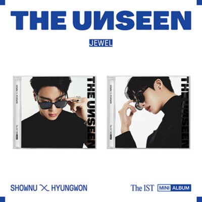 SHOWNU X HYUNGWON 1st Mini Album THE UNSEEN JEWEL Ver. CD+16p P.Book+P.Card+Gift