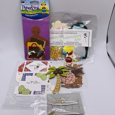 Scrapbook Die Cuts Paper Cut Outs Shapes Scrapbooking Christmas Doll Summer Lot