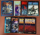 Vintage Shadowrun RPG Book Lot Catalyst FASA 8 Books 1st & 2nd edition