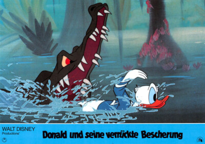 Donald und seine verrückte Bescherung ORIGINAL Aushangfoto Walt Disney / D. Duck