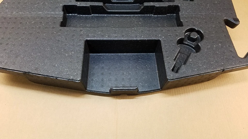 ⭐⭐ OEM 2017 INFINITI Q60 CARGO TOOL KIT TRAY BOX TRUNK STORAGE FOAM FLOOR ⭐⭐ Foto 4 de 4