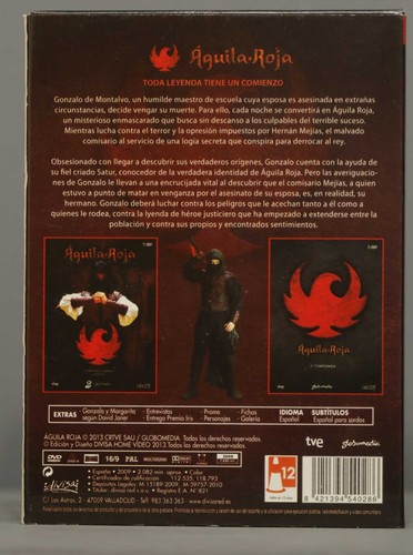 DVD. AGUILA ROJA. TEMPORADA 1 Y 2 - Imagen 2 de 2
