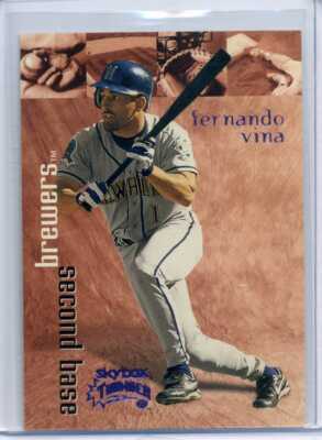 FERNANDO VINA 1999 Skybox Thunder RANT PARALLEL #45 - BREWERS