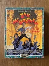 NEW🎗SEALED • Zak McKracken • LucasFilm • IBM Big Box 5.25" & 3.5" • 1988
