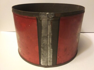Vintage Condor High Flavor Coffee Can, 1 lb. key-wind, no lid. A