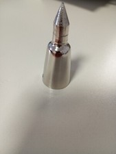 PUNTALE ACCIAIO PER BASTONE ALPENSTOCK/FUNGHI diam.esterno 22mm oppure 24mm