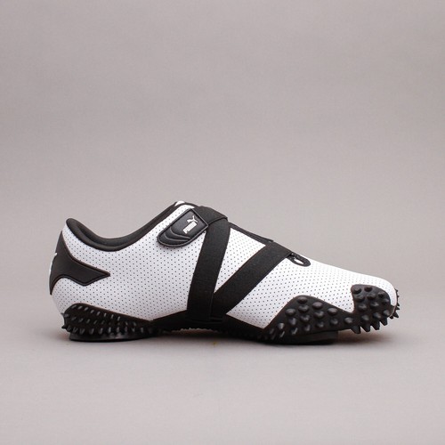 Puma Lifestyle Mostro Paquete de Cuero Perforado Blanco Negro Nuevo Zapato Hombre 397331-01 - Imagen 4 de 6
