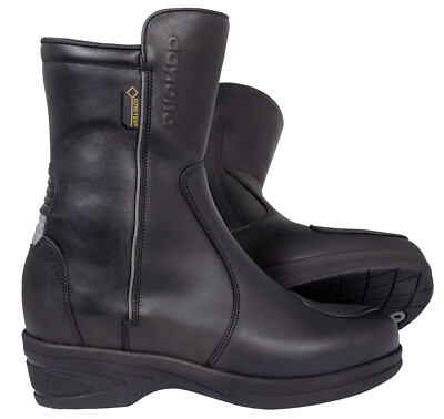 DAYTONA Gore-Tex Damen Motorradstiefel SL PILOT GTX Leder Sohlenerhöhung Gr. 38