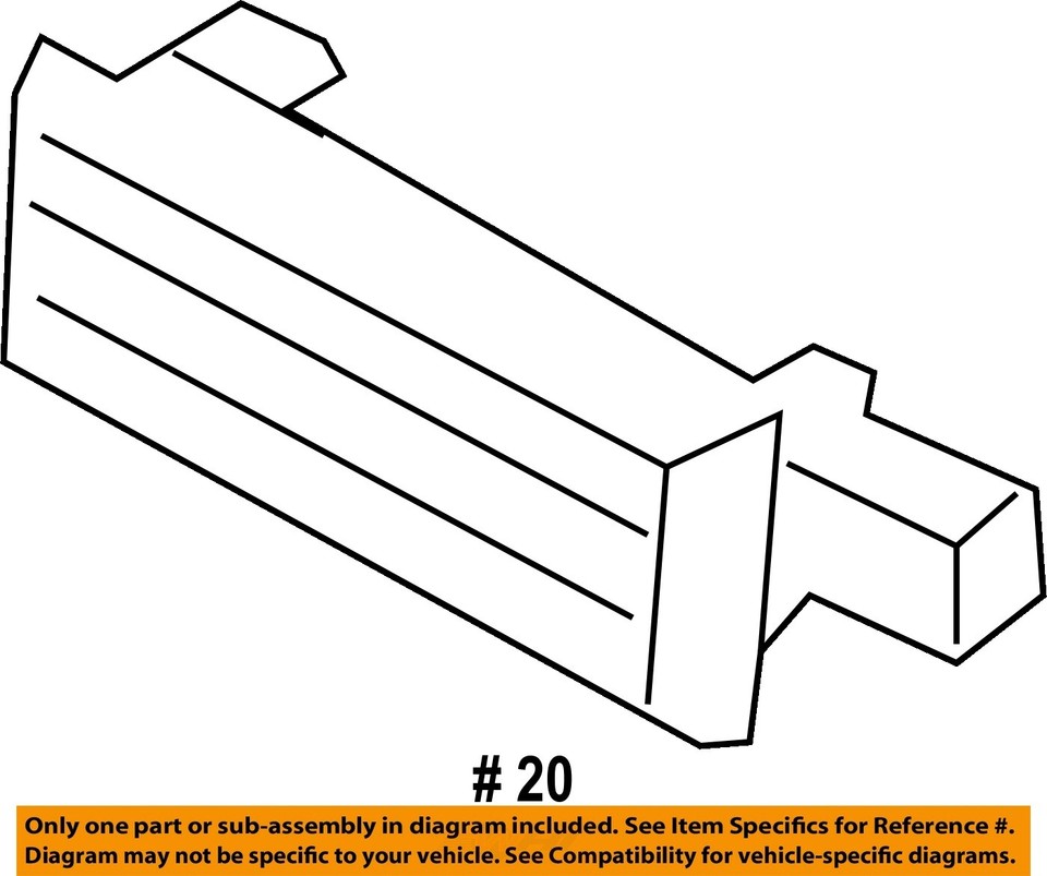 FORD OEM 1320 Escape Rear Body Floor Interior Lamp