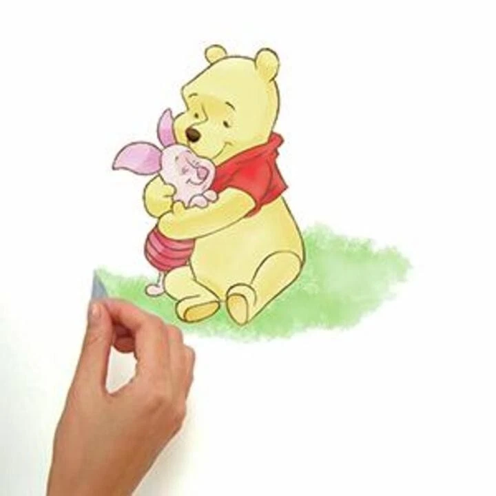 Disney WINNIE THE POOH Pelar y Pegar 49 Calcomanías de Pared Pegatinas Extraíbles Decoración de Habitación Foto 4 de 4