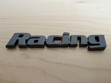 Gunnmetal Porsche Bmw Vw Trd  Racing Emblem New