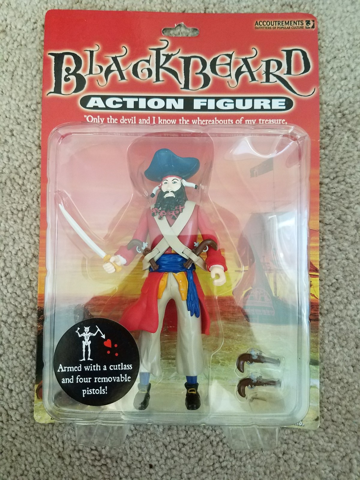 blackbeard action figure