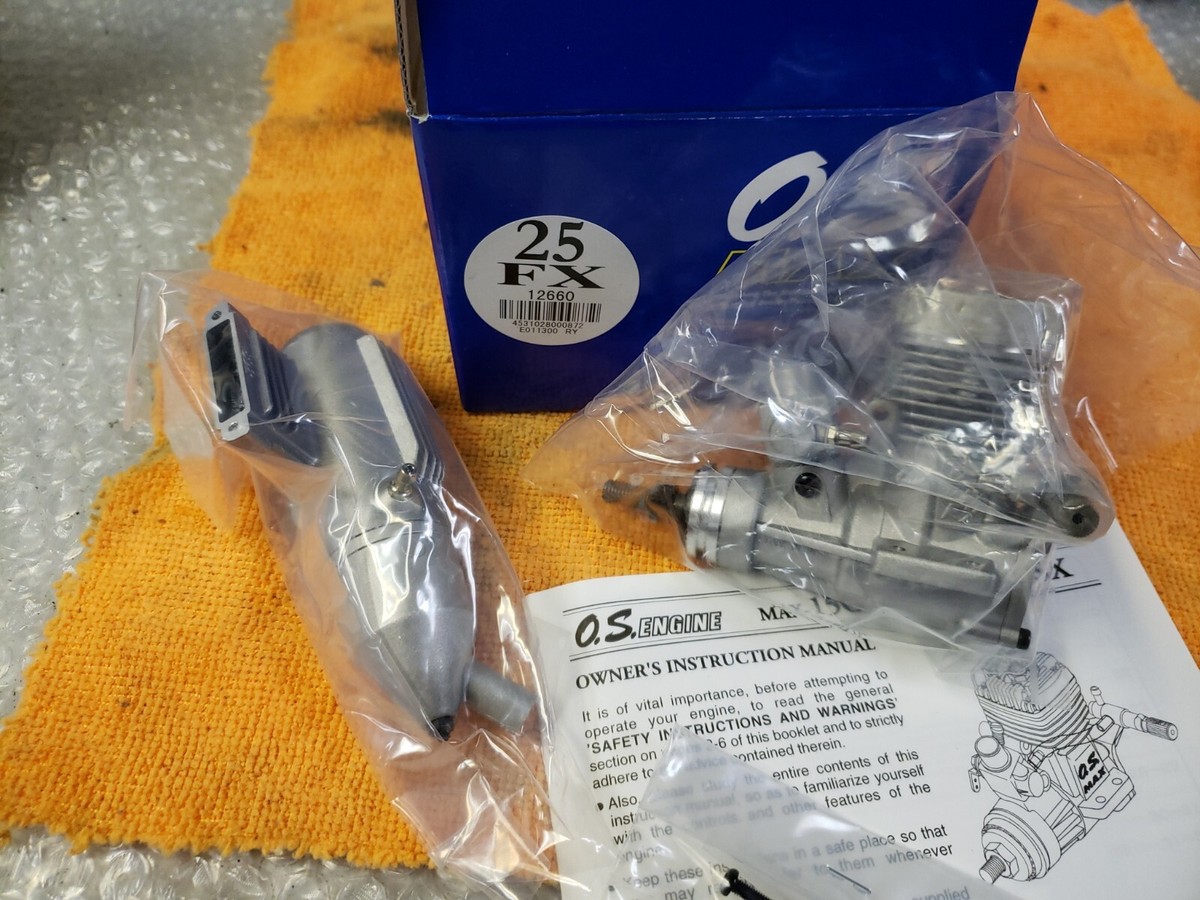 OS Engine - OS max 25 FX Glow motor - New! - L23 | eBay