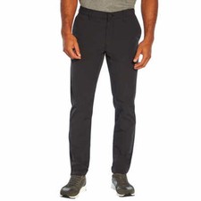 NWT Banana Republic Men's Flat Front Slim Fit Pant Black Size 36/30