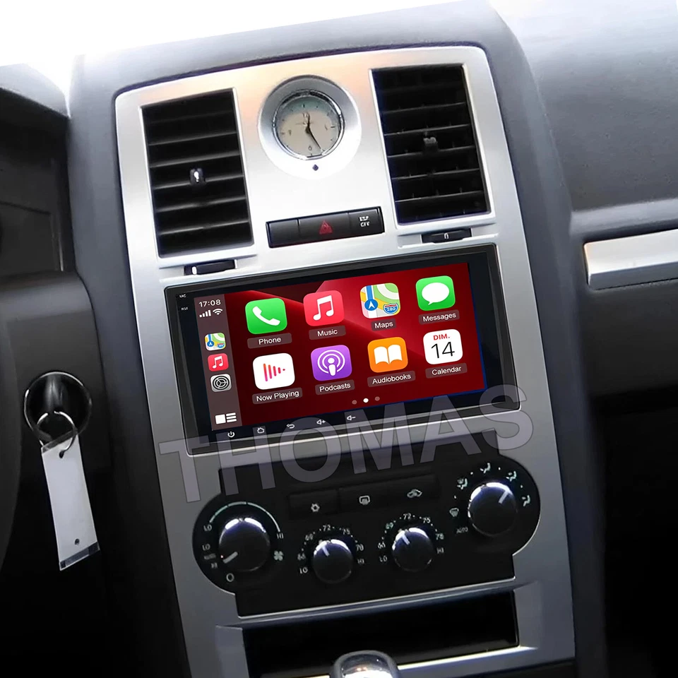 8" Android 13 CarPlay For 2005 2006 2007 Chrysler 300 Car Stereo Radio GPS Nav - Image 4 of 4