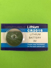One count of Bateria CR2016 Lithium Battery. Hologram Package 3V.