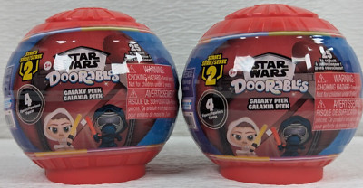 x2 - Disney Starwars - Doorables Series 2 - Galaxy Peek Collectible - 2 Pack