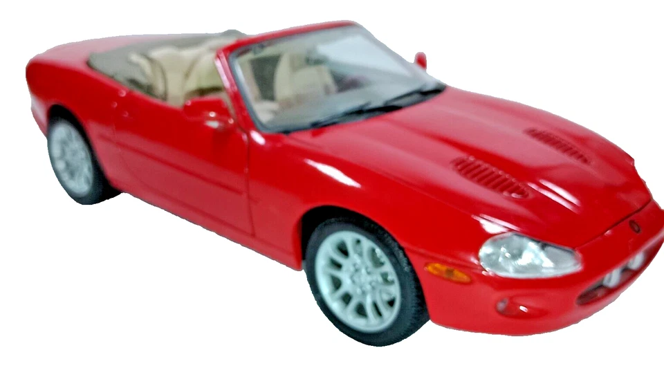 Maisto Jaguar XK модель 31863 специальный выпуск красный масштаб 1:18 1998 литой распакованный - Изображение 4 из 4