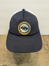 Quiksilver Boys 8-16 Slab Scratch Trucker Hat Cap in Navy Blazer 55CM
