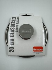 Berndes Pfannen/Topf Glasdeckel Ø20 cm 007024 220°C Hitzebeständig -Neu