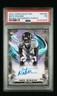 NATE WIGGINS 2024 TOPPS INCEPTION ROOKIE AUTO PURPLE RC #RANW RAVENS PSA 7 POP 1