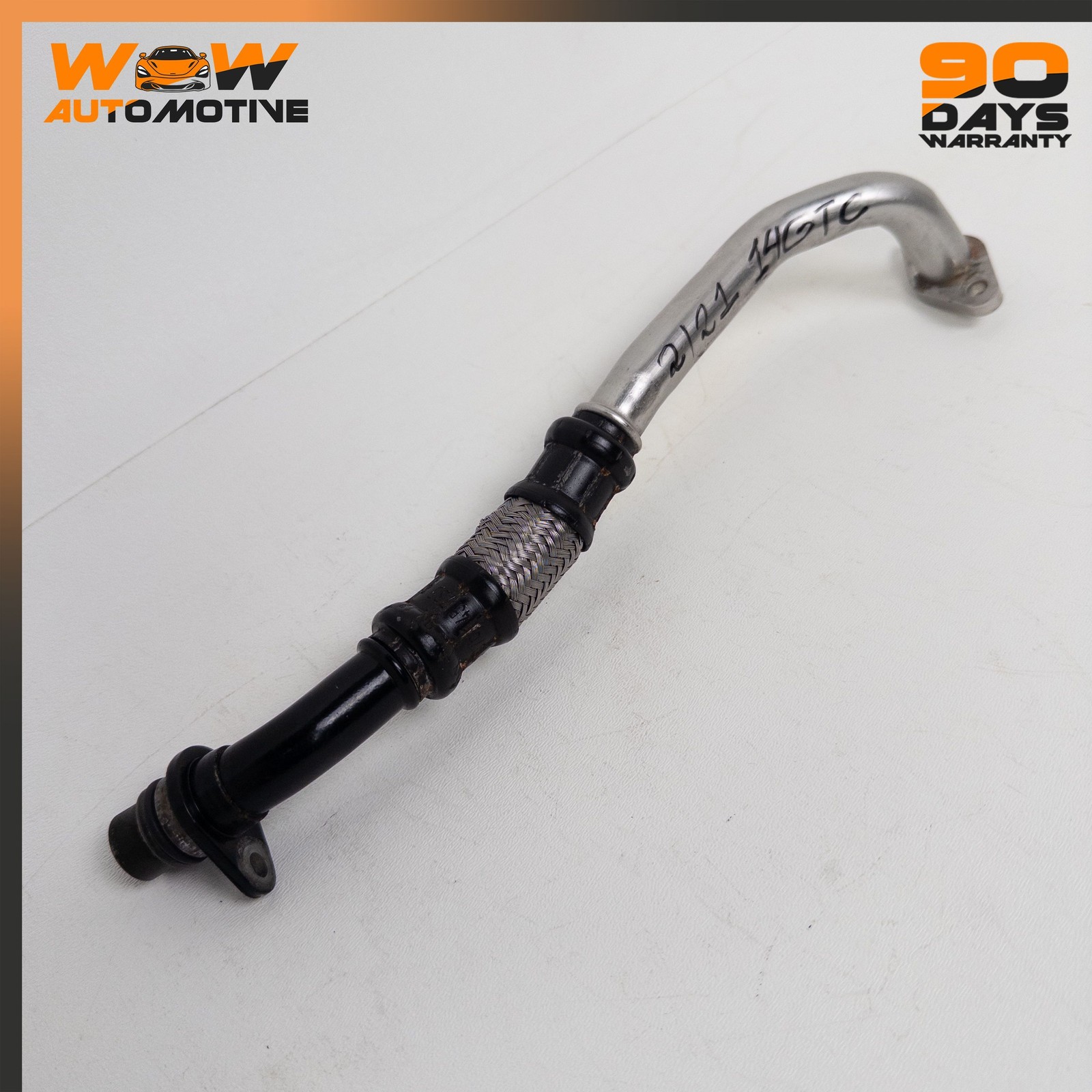 04-19 BENTLEY CONTINENTAL GT 6.0L RIGHT TURBOCHARGER RETURN OIL LINE OEM