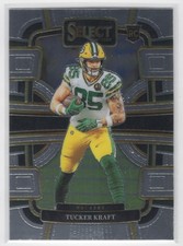 #37 Tucker Kraft 2023 Panini Select RC Green Bay Packers