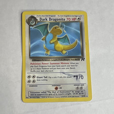 Pokemon TCG Dark Dragonite 22/82 Team Rocket Unlimited Rare 70 HP English 2000 on eBay