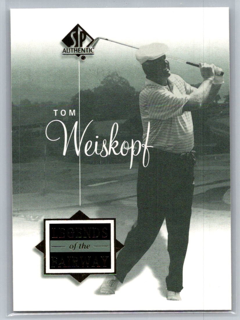2002 SP Authentic Golf #55SPA Tom Weiskopf - VG