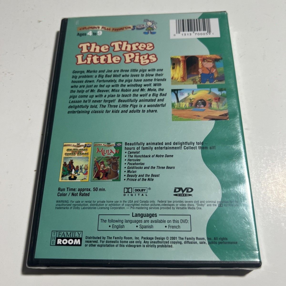 その他 3 Little Pigs [DVD] The Three Little Pigs (DVD, 1999) for sale online | eBay
