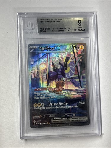 Miraidon ex graded BGS 9 for sale on eBay