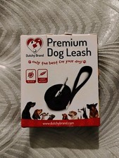 Premium Dog Leash  Black Heavy  6ft