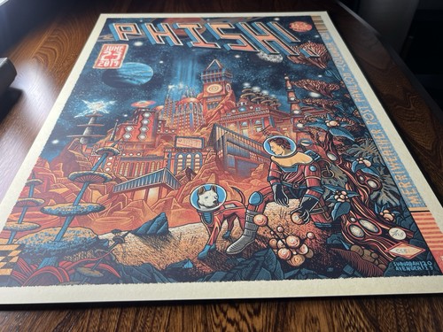 PHISH 2019 MERRIWEATHER COLUMBIA CONCERT POSTER SUNDAY 6/23/2019 MINT 559 /900 - Picture 6 of 8