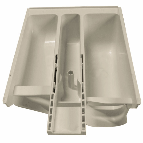 Bac à lessive pour lave-linge Bosch 00361166 en plastique blanc