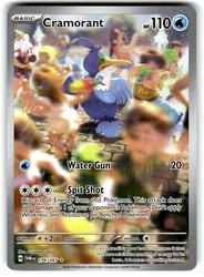 Cramorant 176/167 Twilight Masquerade Illustration Rare Holo