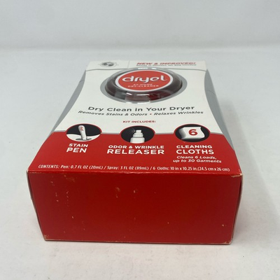 #ad Dryel At Home Dry Cleaner Starter Kit Fresh Scent 6 Loads $17.99