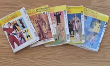 McCalls Mixed COSTUME Patterns Princess-Animals-Ninja-Native American-Superhero