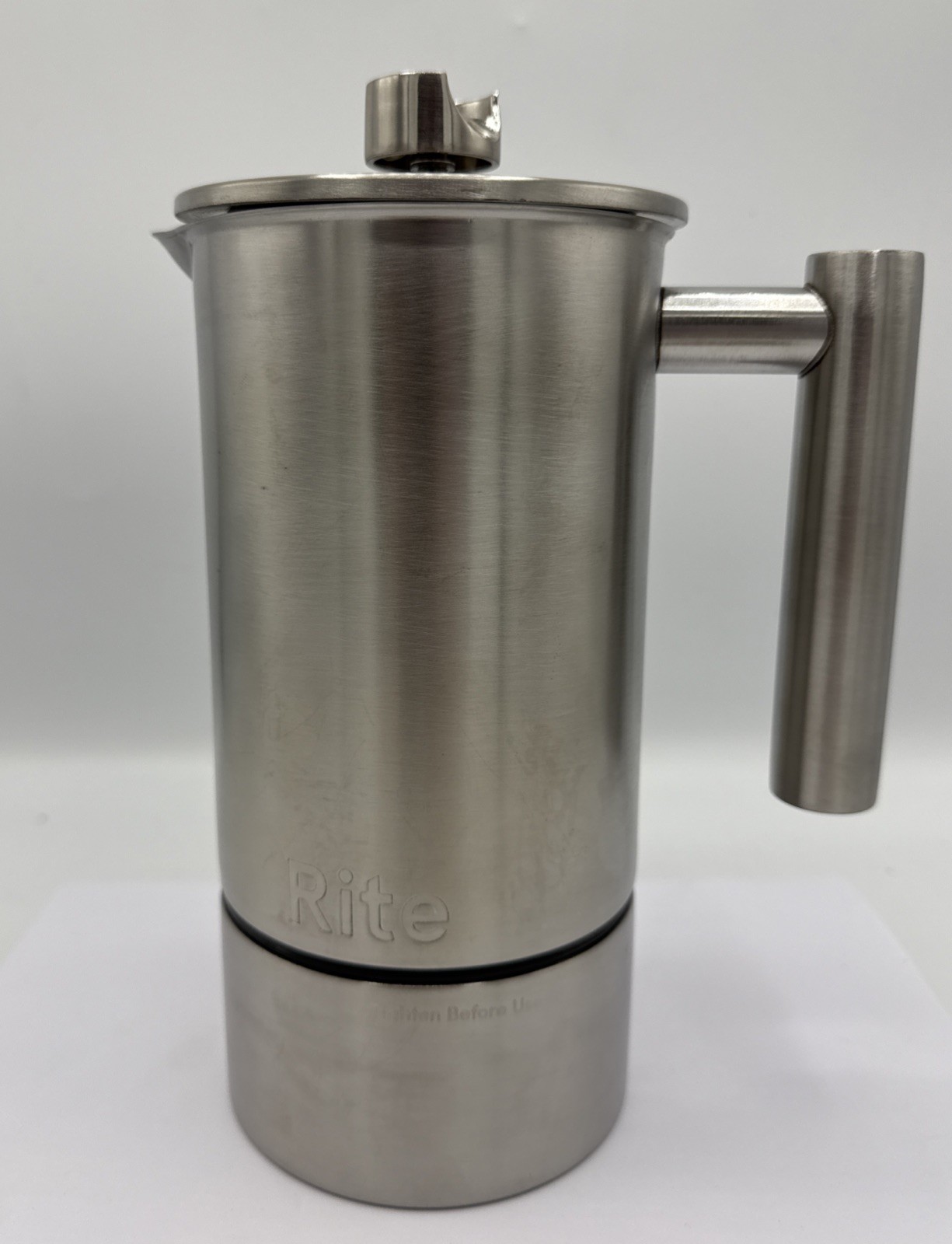 The &ldquo;no Mess&rdquo; French Press Stainless Steel New Open Box