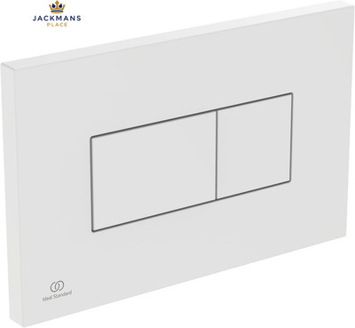 Ideal Standard - Solea P2 Pneumatische WC-Betätigungsplatte - Weiß, Weiß