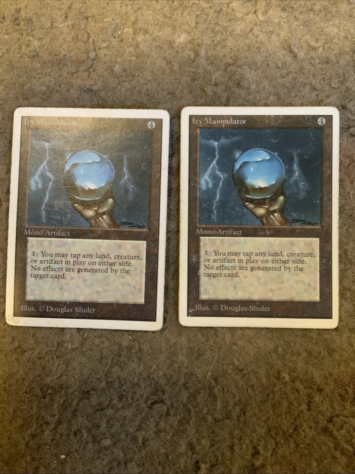 1x Icy Manipulator Unlimited MTG 2nd Edition HP Heavily Played 2 available