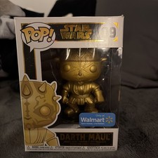 Funko Pop! Vinyl: Star Wars - Darth Maul (Gold) (Metallic) - Walmart (Exclusive)