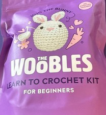 The Woobles JOJO THE BUNNY Learn to Crochet Beginner Kit New Complete Easter