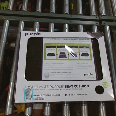 #ad #ad Purple Ultimate Seat Cushion Pressure Reducing Grid‼️ OPEN BOX ‼️ $101.00