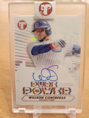 2022 Topps Pristine - Pure Power Autographs Willson Contreras #PPA-WC (AU)