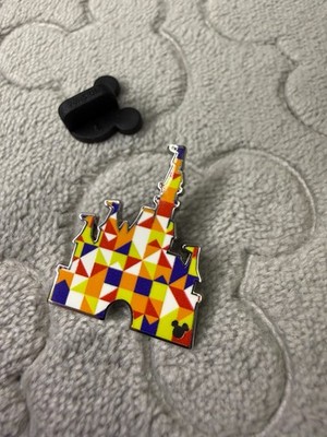 Disney Pin - Hidden Mickey Wave B 2025 Schloss Mickey Geometric Disneyworld USA