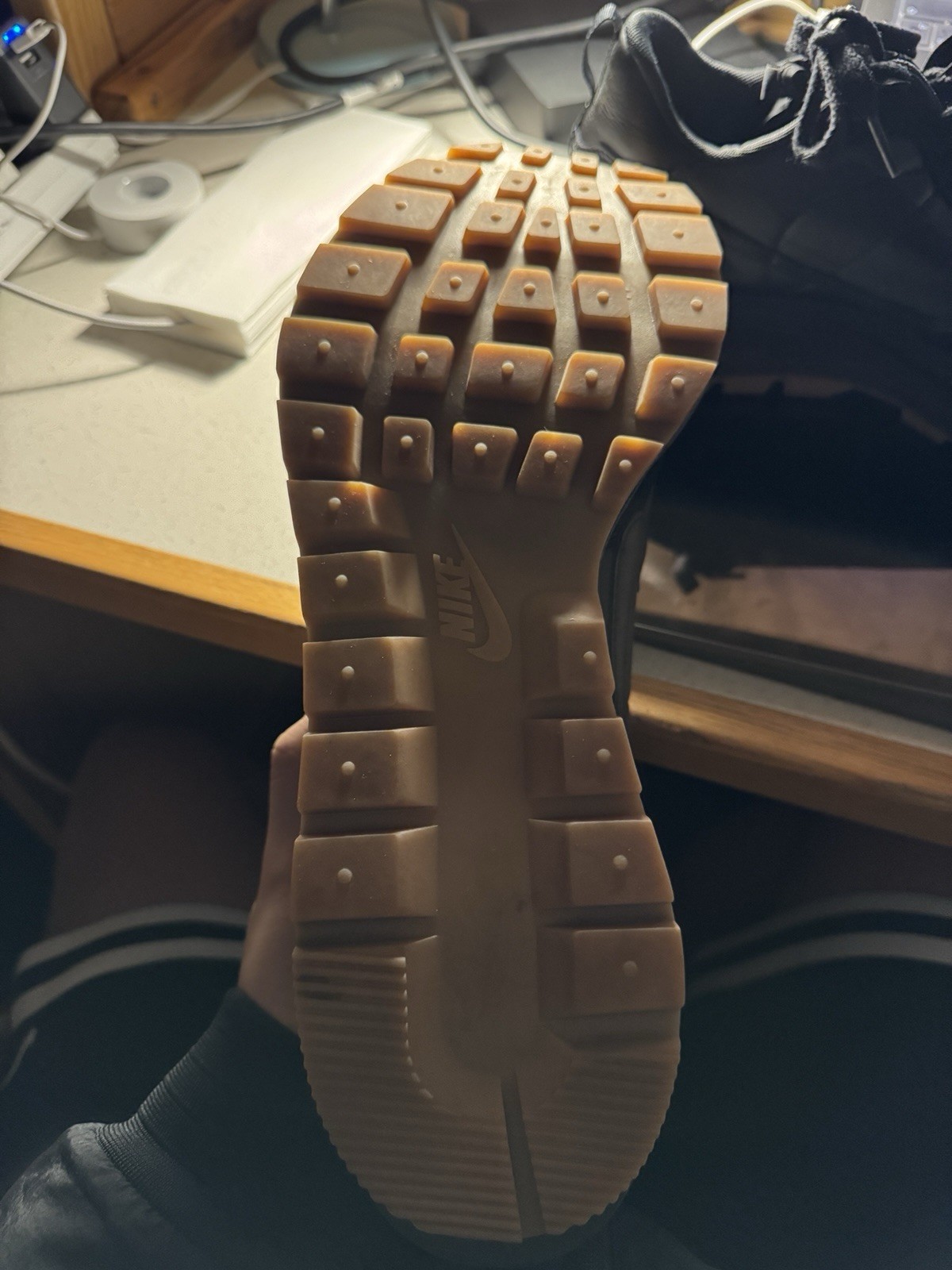 SACAI X NIKE Nike x Sacai Waffle nere taglia UK 10 5