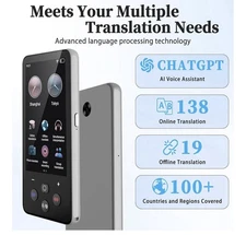 Language Translator Device, Real Time Translation Device for 138 Languages chatg